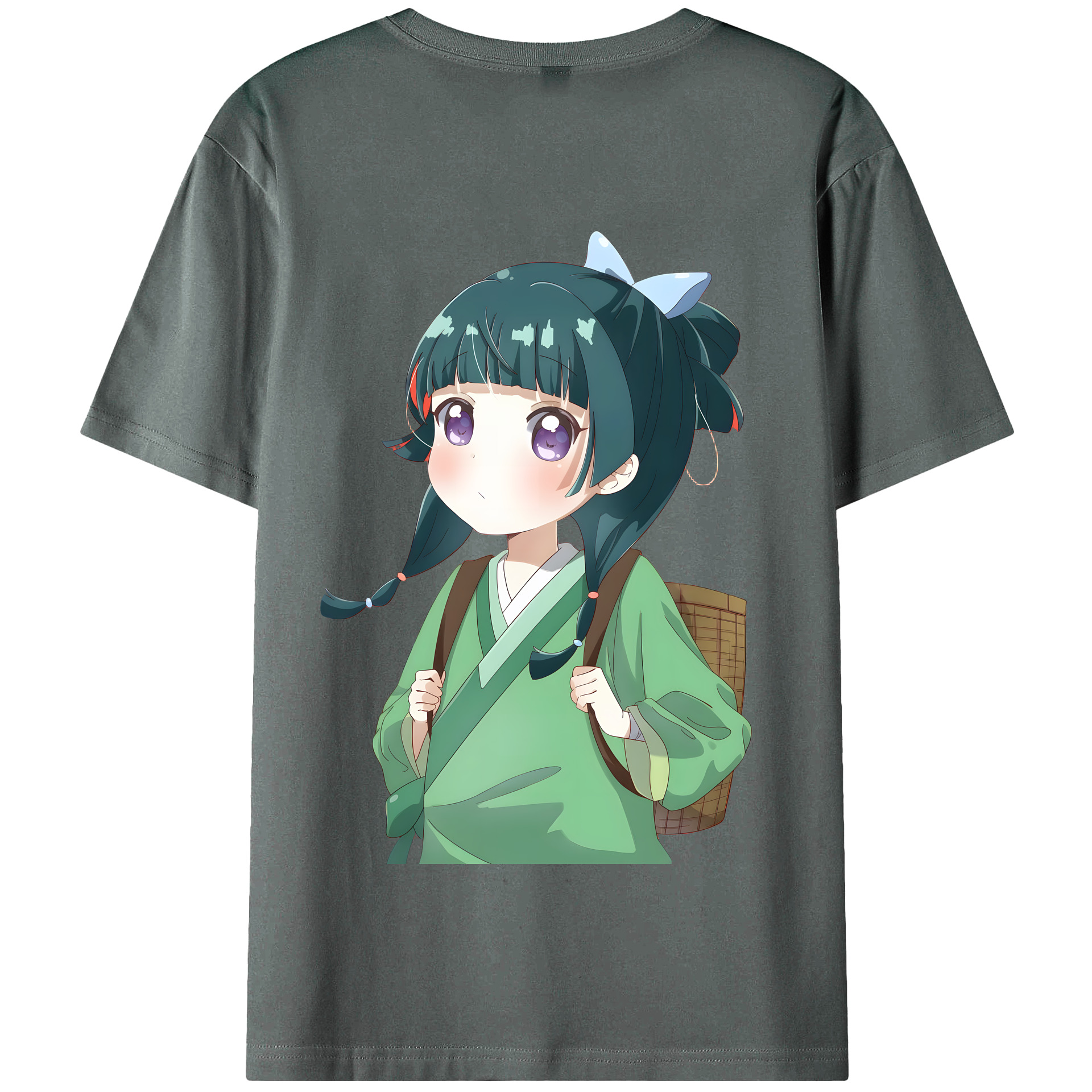 （画像用） 薬屋のひとりごと The Apothecary Diaries 綿100％半袖Tシャツ（背面プリント）
